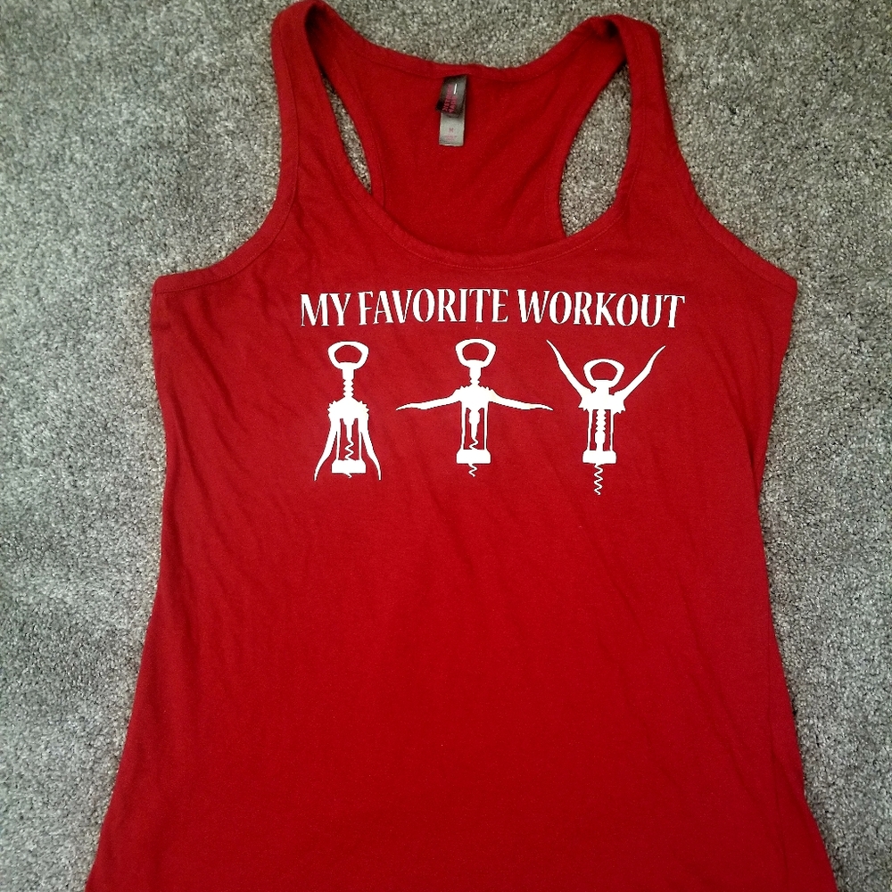 Funny Wine Lovers Athletic Tank